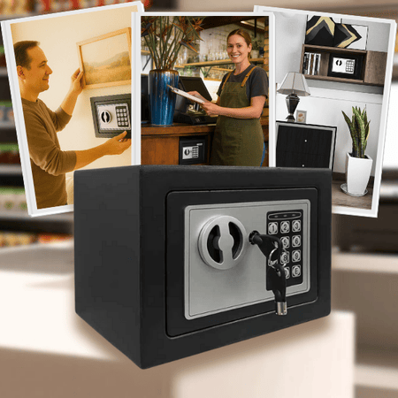 SeguriBox™ Caja Fuerte Digital | Protege 24/7 Tus Objetos Más Valiosos